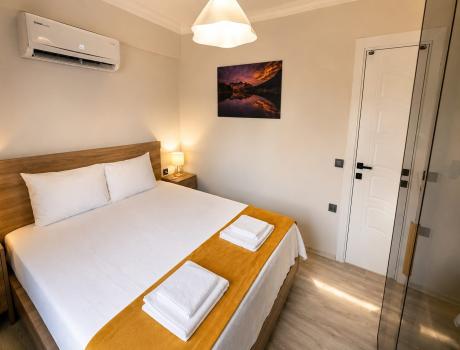 Fethiye Modern Wardrobe, 1+1 Bedrooms - Bedrooms