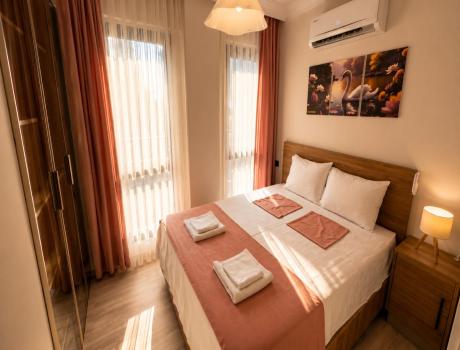 Fethiye Modern Wardrobe, 2+1 Bedrooms - Bedrooms