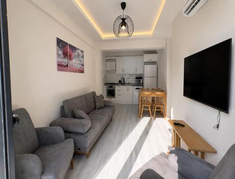 Fethiye Equipped Kitchen, 2+1 Living Rooms - Living Rooms and Kitchens