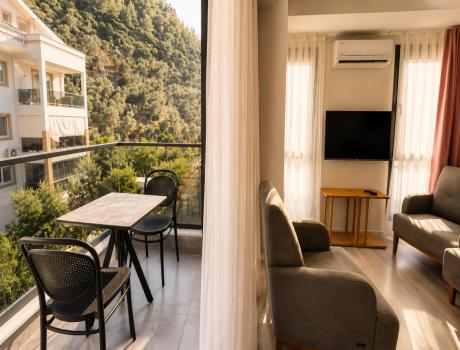 Fethiye Equipped Kitchen, 2+1 Living Rooms - Living Rooms and Kitchens