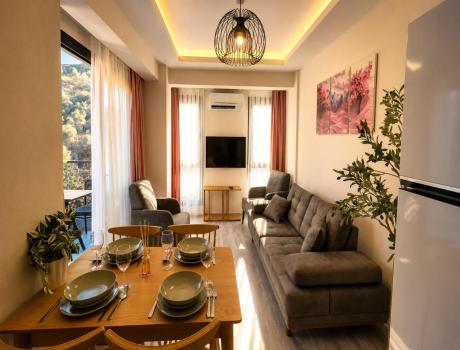 Fethiye Two Bedroom Suite Apartment, 2+1 Living Rooms - Two Bedroom Suite Apartment
